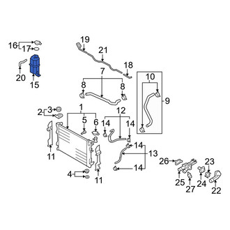Hyundai OE - Engine Coolant Reservoir