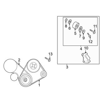 Hyundai OE - Cooling - Belts & Pulleys (GLS / SE / Touring)