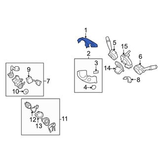 Hyundai OE - Upper Steering Column Cover