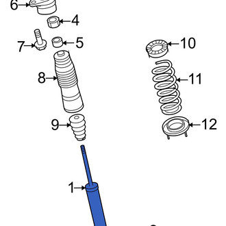 Hyundai OE - Front Left Suspension Strut