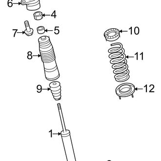 Hyundai OE - Rear Suspension - Struts & Components (Hatchback)