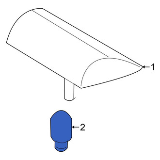 Hyundai OE - Center High Mount Stop Light Bulb