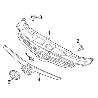 Hyundai OE - Grille & Components (Touring GLS / Touring SE)