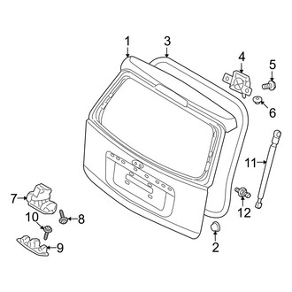Hyundai OE - Lift Gate - Gate & Hardware (Touring GLS / Touring SE)