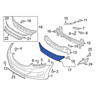 Hyundai OE - Front Lower Grille