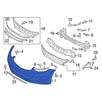 Hyundai OE - Front Bumper Cover