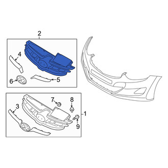 Hyundai OE - Front Lower Grille