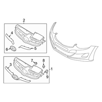 Hyundai OE - Grille & Components (Korea Built)