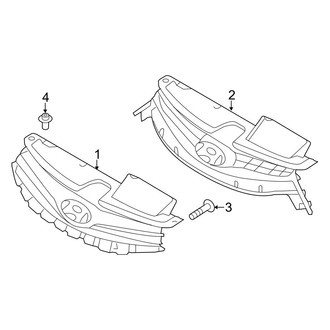 Hyundai OE - Grille & Components (GS)
