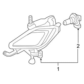 Hyundai OE - Front Lamps - Fog Lamps (GLS / Limited)