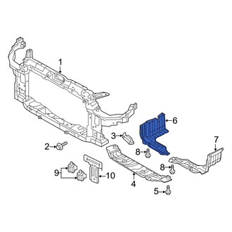 Hyundai OE - Front Right Fender Splash Shield