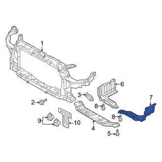 Hyundai OE - Front Left Fender Splash Shield
