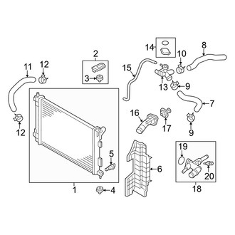 Hyundai OE - Cooling - Radiator & Components