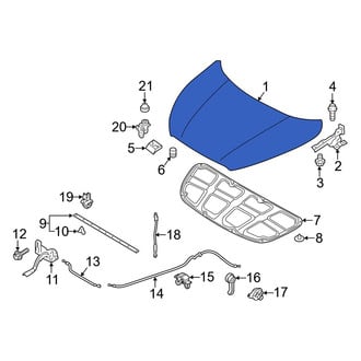 Hyundai OE - Front Hood Panel