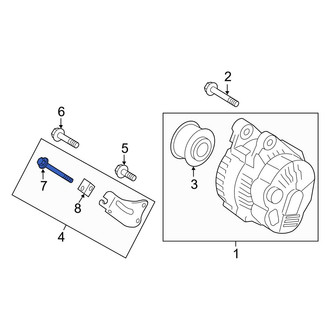 Hyundai OE - Alternator Adjusting Bracket Bolt
