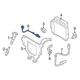 Hyundai OE - Ignition Knock (Detonation) Sensor