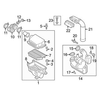 Hyundai OE - Engine / Transaxle - Air Intake
