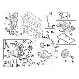 Hyundai OE - Engine Intake Manifold Runner Control Vacuum Check Valve