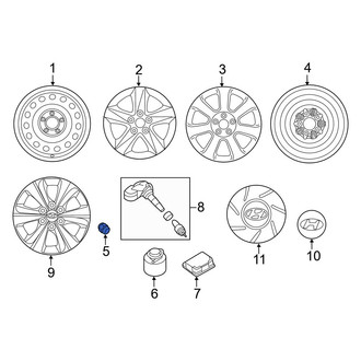 Hyundai OE - Wheel Lug Nut