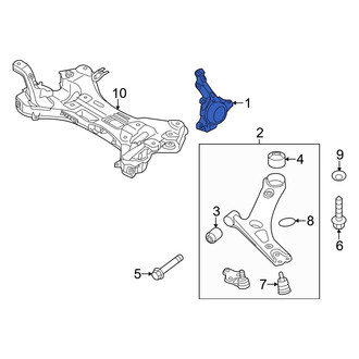 Hyundai OE - Left Steering Knuckle