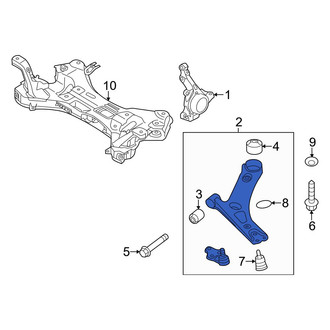 Hyundai OE - Front Left Suspension Control Arm