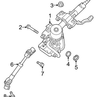 Hyundai OE - Steering Column Assembly (GS)