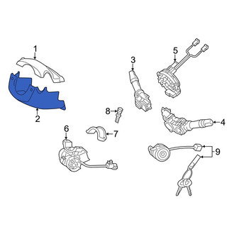 Hyundai OE - Lower Steering Column Cover