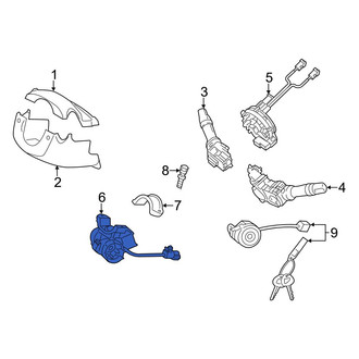 Hyundai OE - Steering Column Lock