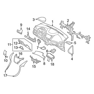 Hyundai OE - Instrument Panel Components (USA Built)