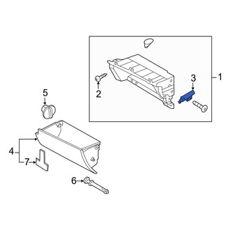 Hyundai OE - Glove Box Support