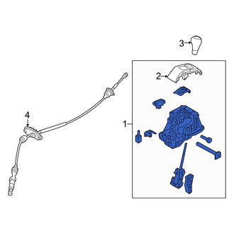 Hyundai OE - Automatic Transmission Shift Lever