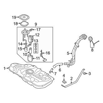 Hyundai OE - Fuel System Components (GS / SE)