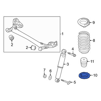 Hyundai OE - Lower Coil Spring Insulator