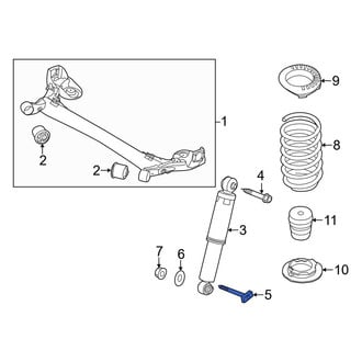 Hyundai OE - Front Beam Axle Bolt