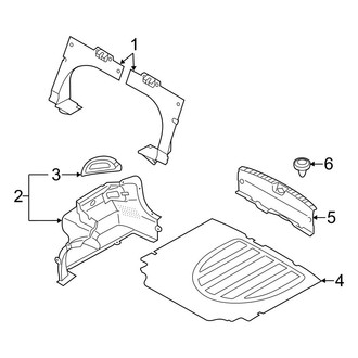 Hyundai OE - Rear Body & Floor - Interior Trim (Trunk Compartment)