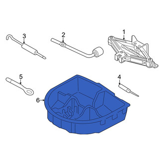 Hyundai OE - Rear Trunk Floor Storage Box