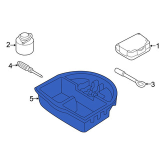 Hyundai OE - Rear Trunk Floor Storage Box