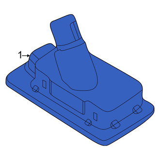 Hyundai OE - Rear Left License Plate Light Assembly