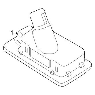 Hyundai OE - Rear Lamps - License Lamps (Sedan)