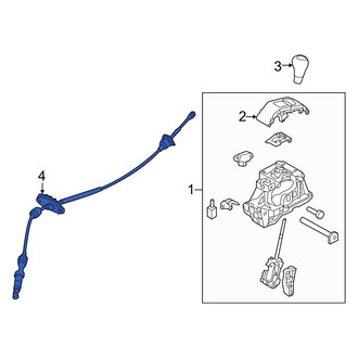 Hyundai OE - Automatic Transmission Shifter Cable