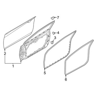 Hyundai OE - Front Door - Door & Components (GS)
