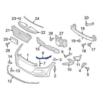 Hyundai OE - Front Left Bumper Guide