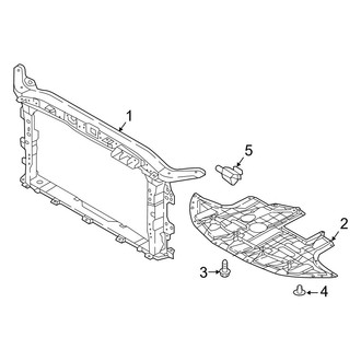 Hyundai OE - Radiator Support (Korea Built)