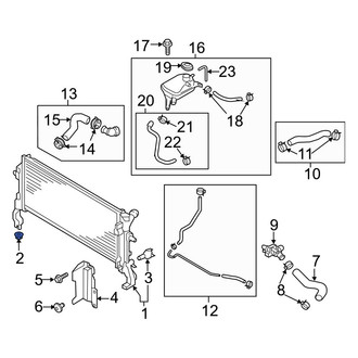 Hyundai OE - Radiator Insulator