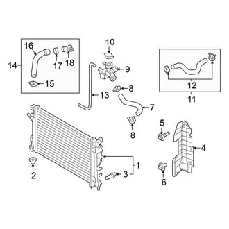 Hyundai OE - Cooling - Radiator & Components