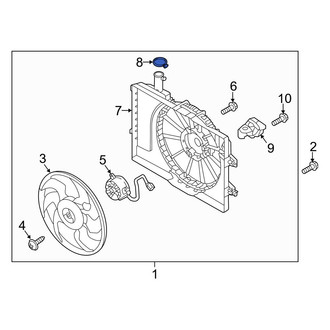 Hyundai OE - Engine Coolant Reservoir Cap