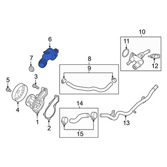 Hyundai OE - Engine Coolant Thermostat Kit