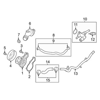 Hyundai OE - Cooling - Water Pump