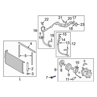 Hyundai OE - A/C Compressor Bolt