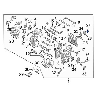 Hyundai OE - HVAC Blower Motor Resistor